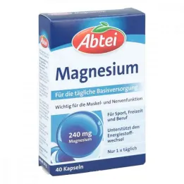 Capsules de magnésium Abbey (40 pièces)