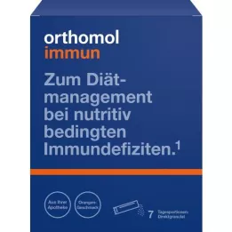 Orthomol Granulés directs immunitaires Orange, 7 pc