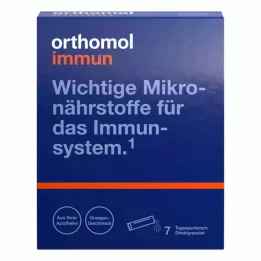 ORTHOMOL Granules Immun Direct Orange, 7 pièces