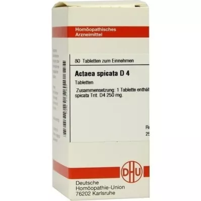Actaée Spic D 4, 80 pc Actaée Spic D 4, 80 pc