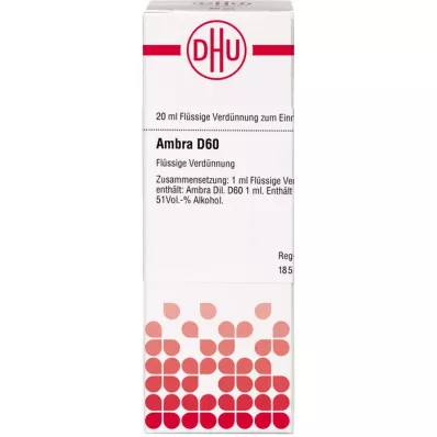 AMBER D60, 20 ml AMBER D60, 20 ml