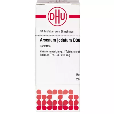 ARSENUM JODATUM D 30 comprimés, 80 pc