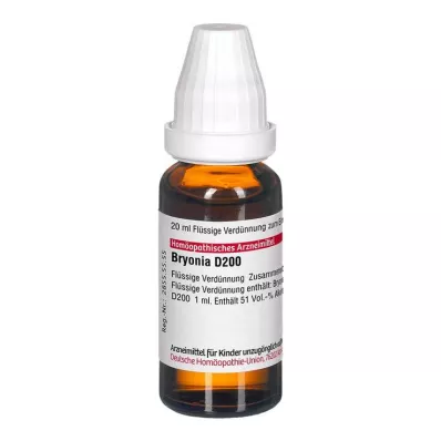 BRYONIA Dilution D 200, 20 ml