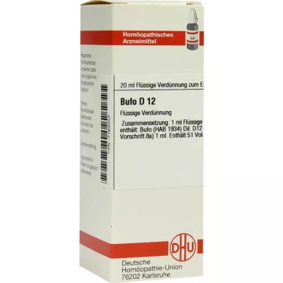 BUFO Dilution D 12, 20 ml