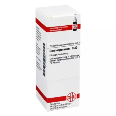 CARDIOSPERMUM Dilution D 30, 20 ml