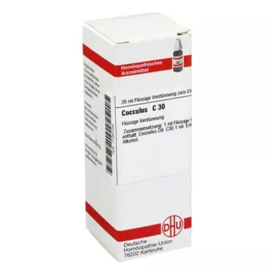 COCCULUS Dilution C 30, 20 ml COCCULUS Dilution C 30, 20 ml