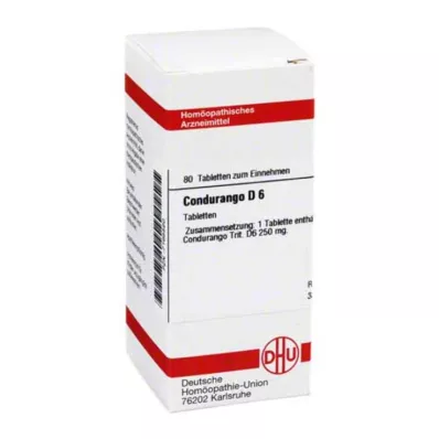 CONDURANGO D 6 comprimés, 80 pcs CONDURANGO D 6 comprimés, 80 pcs