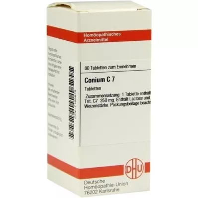 CONIUM C 7 comprimés, 80 pc