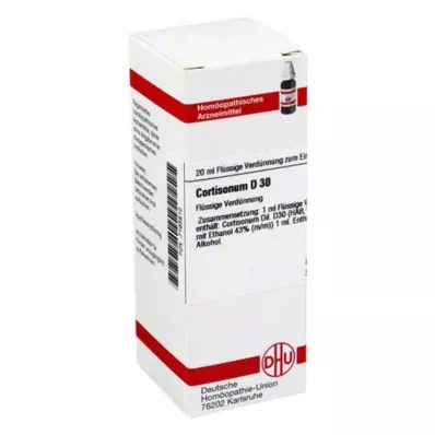 CORTISONUM Dilution D 30, 20 ml CORTISONUM Dilution D 30, 20 ml