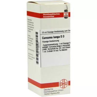 CURCUMA LONGA Dilution D3, 20 ml