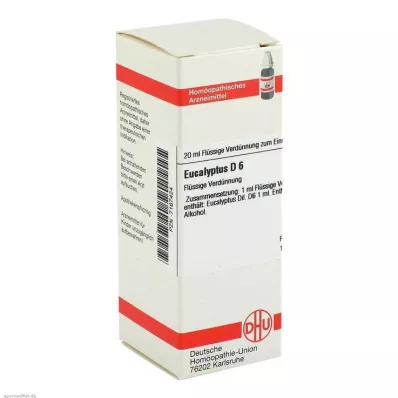 EUCALYPTUS Dilution D 6, 20 ml EUCALYPTUS Dilution D 6, 20 ml