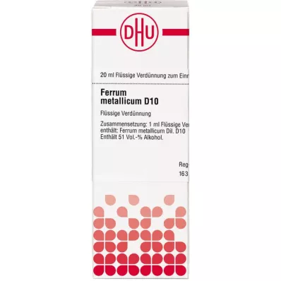 Ferrum rencontré D10, 20 ml Ferrum rencontré D10, 20 ml