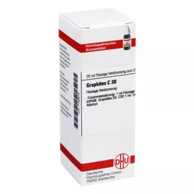 GRAPHITES Dilution C 30, 20 ml GRAPHITES Dilution C 30, 20 ml