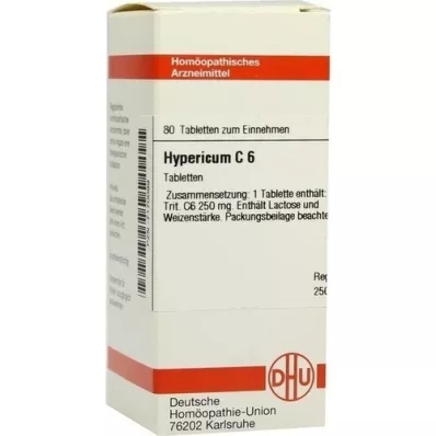 HYPERICUM C 6 comprimés, 80 pc