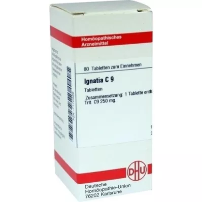 IGNATIA C 9 comprimés, 80 pc IGNATIA C 9 comprimés, 80 pc