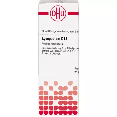 Lycopodium D18, 20 ml
