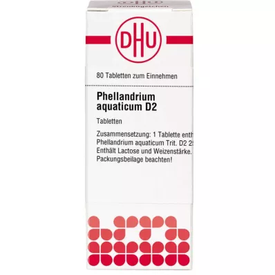 Phellandrium Aquat D 2, 80 pc Phellandrium Aquat D 2, 80 pc
