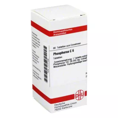 PHOSPHORUS C 6 comprimés, 80 pièces PHOSPHORUS C 6 comprimés, 80 pièces