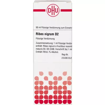 RIBES NIGRUM Dilution D2, 50 ml