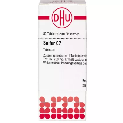Soufre C 7, 80 pc