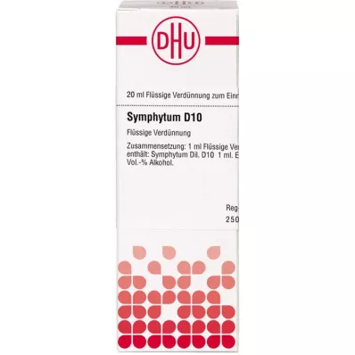 SYMPHYTUM Dilution D 10, 20 ml SYMPHYTUM Dilution D 10, 20 ml