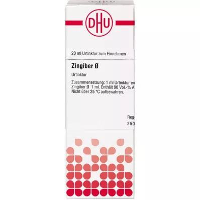 ZINGIBER Teinture mère, 20 ml