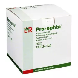 PRO-OPHTA Pansement pour les yeux D, 50 pièces