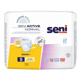 SENI Culottes jetables Active Normal Incontinence S, 10 pièces