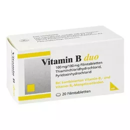 VITAMIN B DUO Comprimés de films, 20 pc