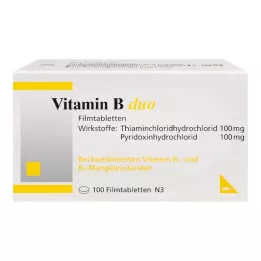 VITAMIN B DUO Comprimés pelliculés, 100 pcs