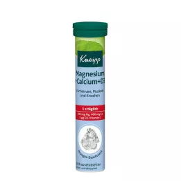 KNEIPP Comprimés effervescents de magnésium et de calcium, 20 pièces