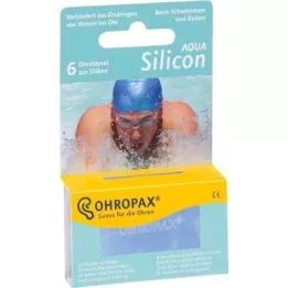 OHROPAX Silicon Aqua, 6 pc