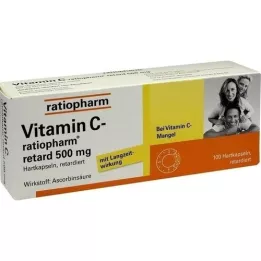 VITAMIN C-RATIOPHARM Retard 500 mg Capsules, 100 pc
