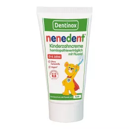 NENEDENT Dentifrice homéopathie pour enfants compatible avec le fluor, 50 ml
