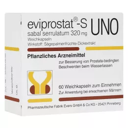 EVIPROSTAT-S sabal serrulatum 320 capsules uno, 60 pcs