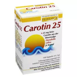 CAROTIN 25 capsules dor fin, 100 pièces