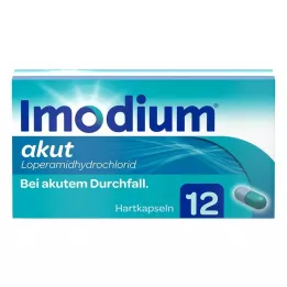 IMODIUM gélules dures aiguës, 12 pcs