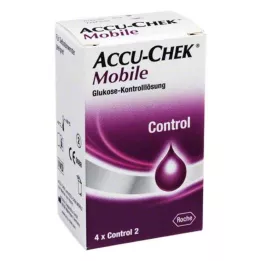 ACCU-CHEK Solution de contrôle mobile 4 applications à usage unique, 1X4 pièces