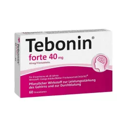 TEBONIN forte 40 mg comprimés pelliculés, 60 pcs