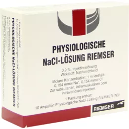 NaCl physiologique, 10x1 ml