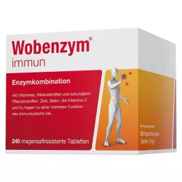 WOBENZYM Comprimés gastro-résistants immun, 240 pcs