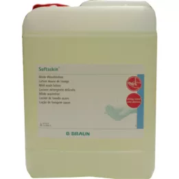 Savon liquide de cartoques de softaskin, 5 l