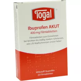 Togal Ibuprofène aigu 400 mg, 20 pc