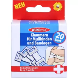 KLAMMERN pour mulbands+bandages, 20 pièces