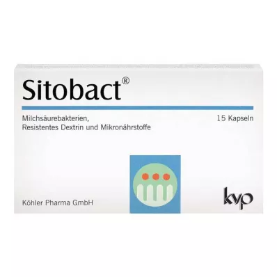 SITOBACT gélules, 15 pièces SITOBACT gélules, 15 pièces