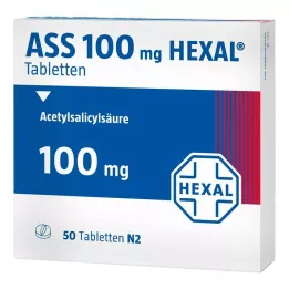ASS 100 HEXAL comprimés, 50 pièces