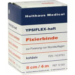 YPSIFLEX Ruban de fixation adhésif 8 cm x 4 m, 1 pièce