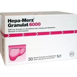 HEPA MERZ Granulate 6 000 Btl., 30 pc