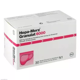 HEPA MERZ Granulés 6 000 sachets, 30 pièces