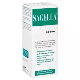 SAGELLA Lotion nettoyante intime active, 250 ml